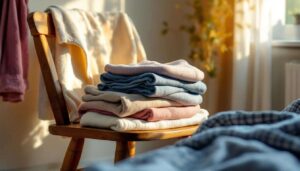 Kleidung auf dem Stuhl stapeln: Das verrät es laut Psychologie über deine Persönlichkeit