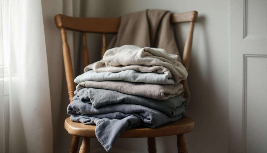 Kleidung auf dem Stuhl stapeln: Das verrät es über deinen Persönlichkeitstyp
