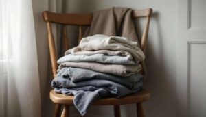 Kleidung auf dem Stuhl stapeln: Das verrät es über deinen Persönlichkeitstyp