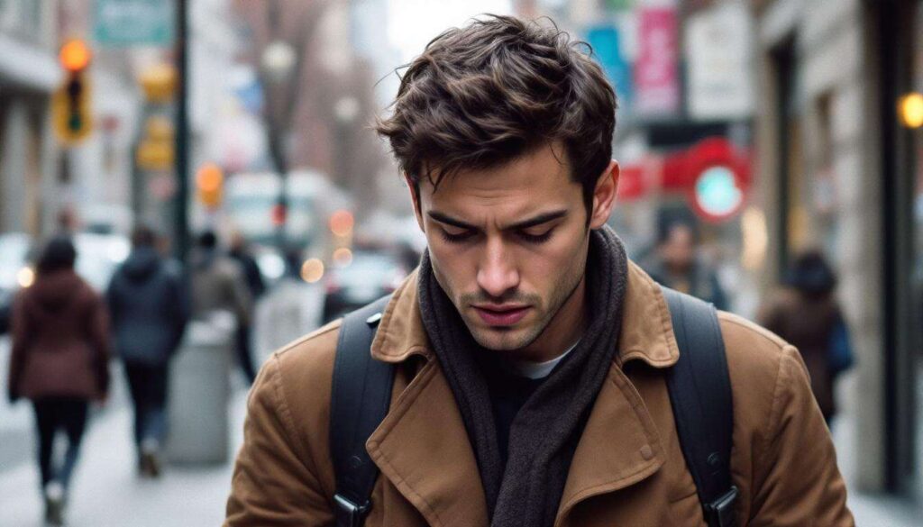 Wer beim Gehen nach unten schaut, verrät laut Psychologie diesen emotionalen Zustand